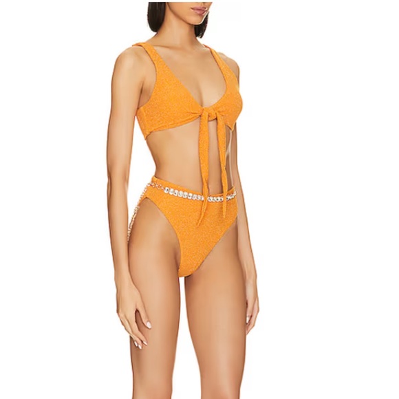 Maiyo Melody Bikini Set in Orange, Size: M/L - Picture 1 of 9